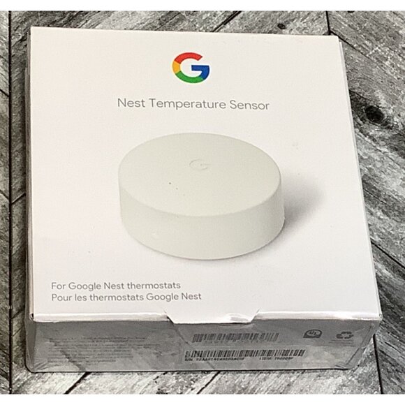 Google Nest Temperature Sensor  T5000SF Smart Thermostat White - Picture 13 of 13